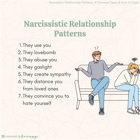 narcissist dating patterns